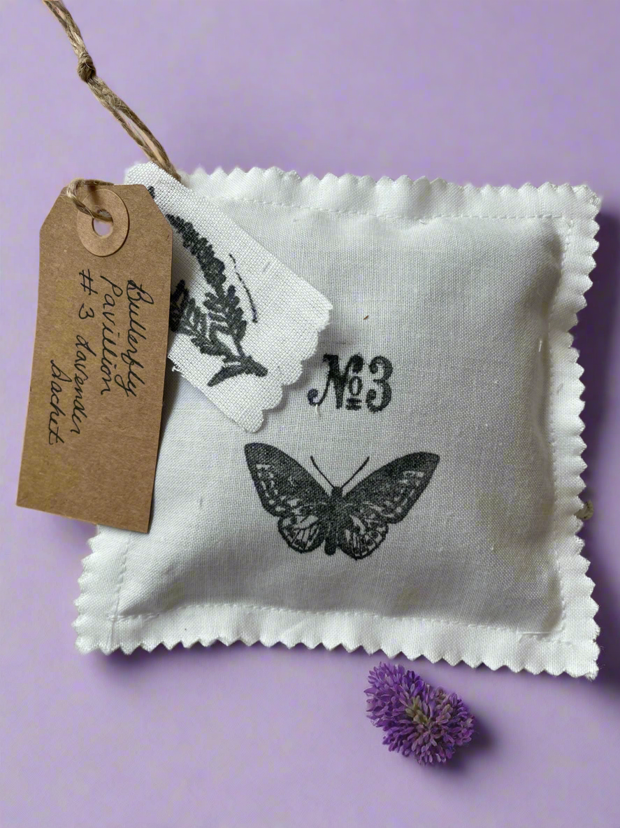 Lavender Butterfly Sachet