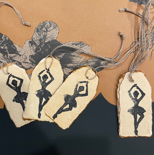 Market Pirouettes Ballerina Gift Tags- Set of 6