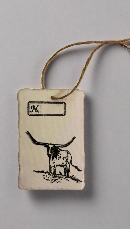 Heritage Longhorn Gift Tags