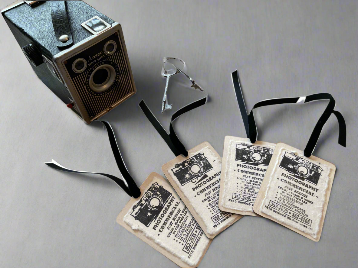 Vintage Photo Tags