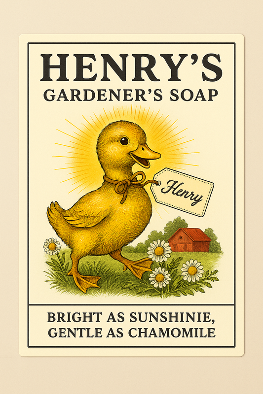 Henry's Gardener's Soap - Chamomile & Sunshine