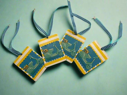 Sunshine Scooters- set of 4