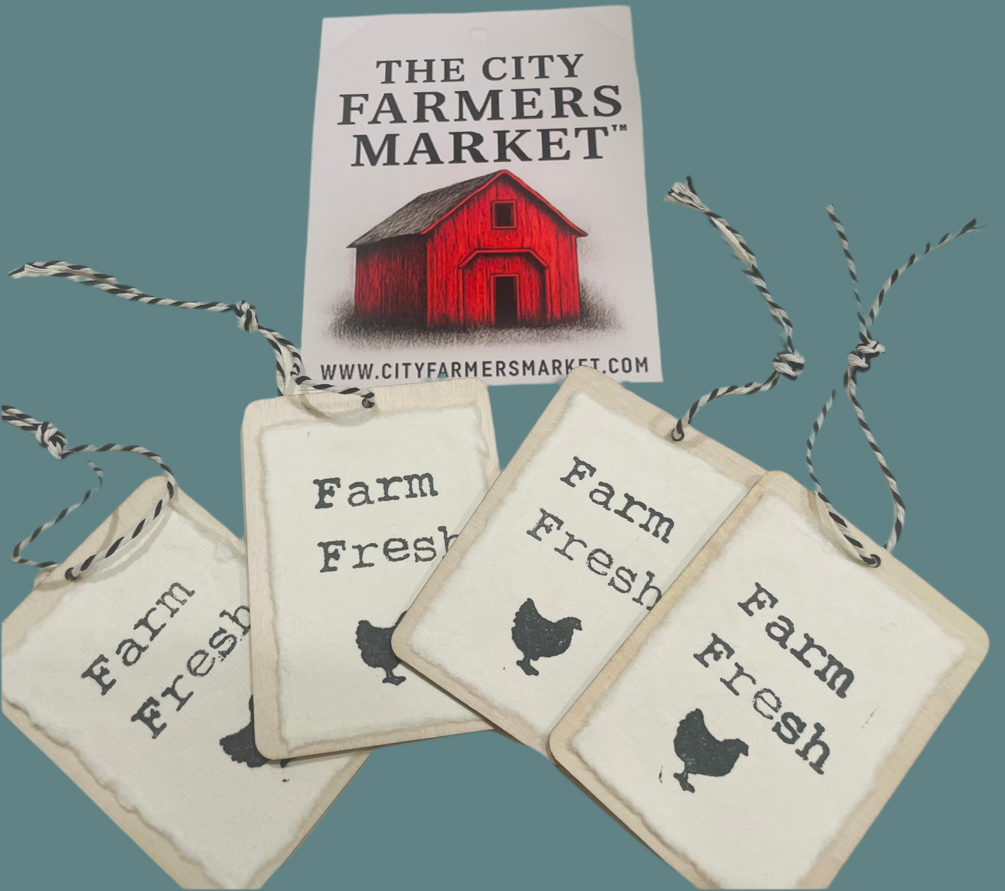 Farm Fresh Eggs- set of four